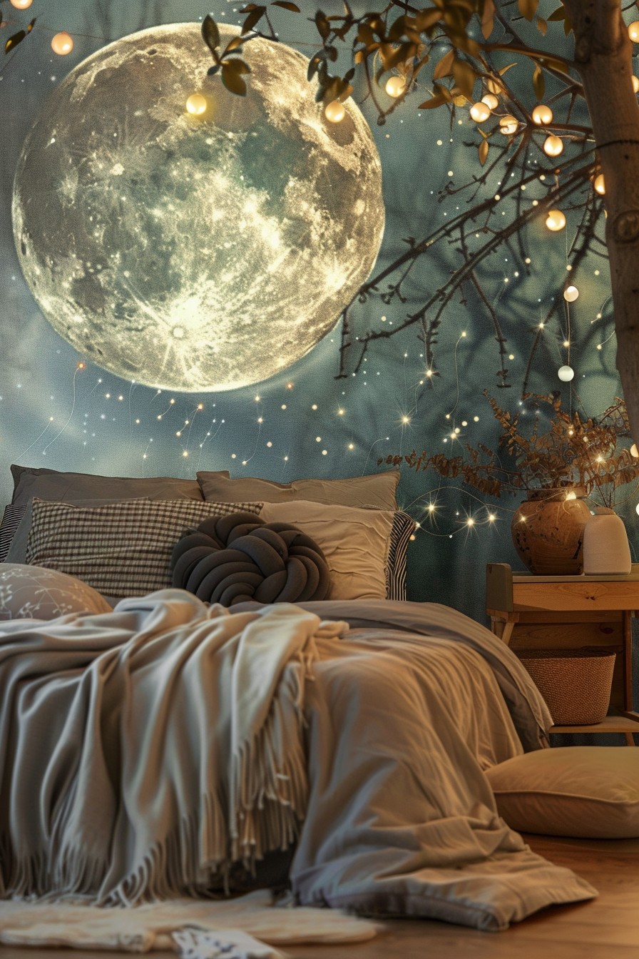 Luminous Moon Wall Art