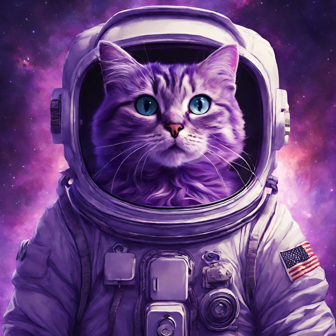 The Purple Aesthetic of Space