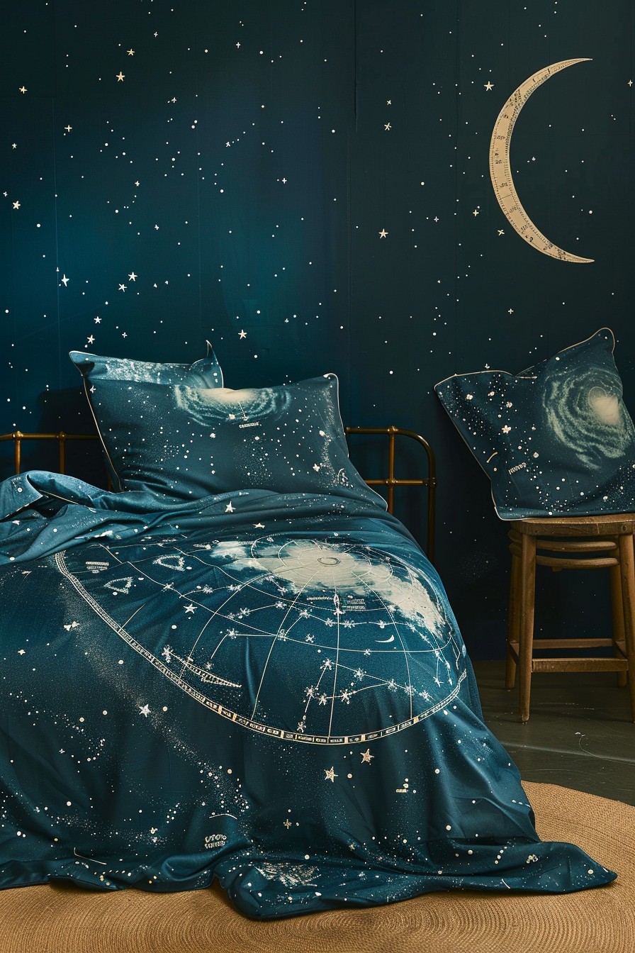 Star Chart Duvet Cover