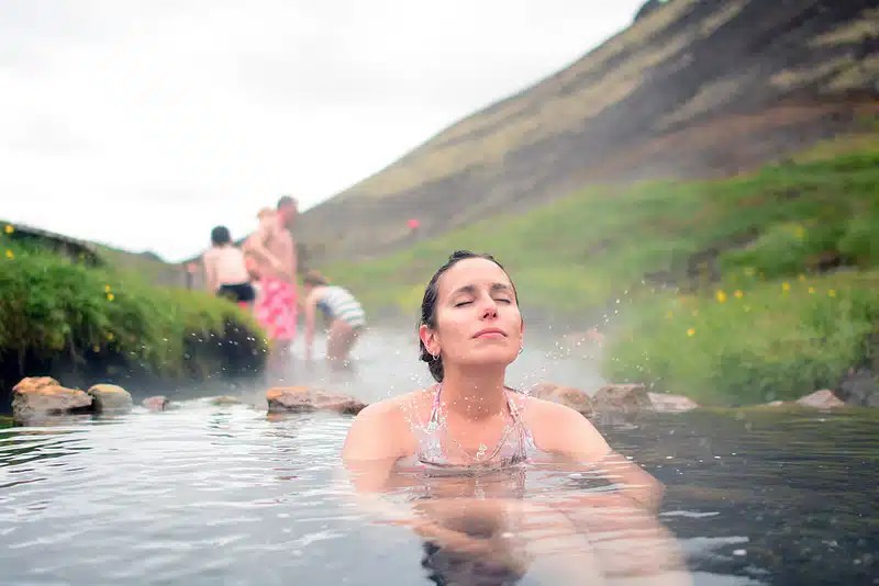 Reykjadalur Hot Springs, Hveragerdi