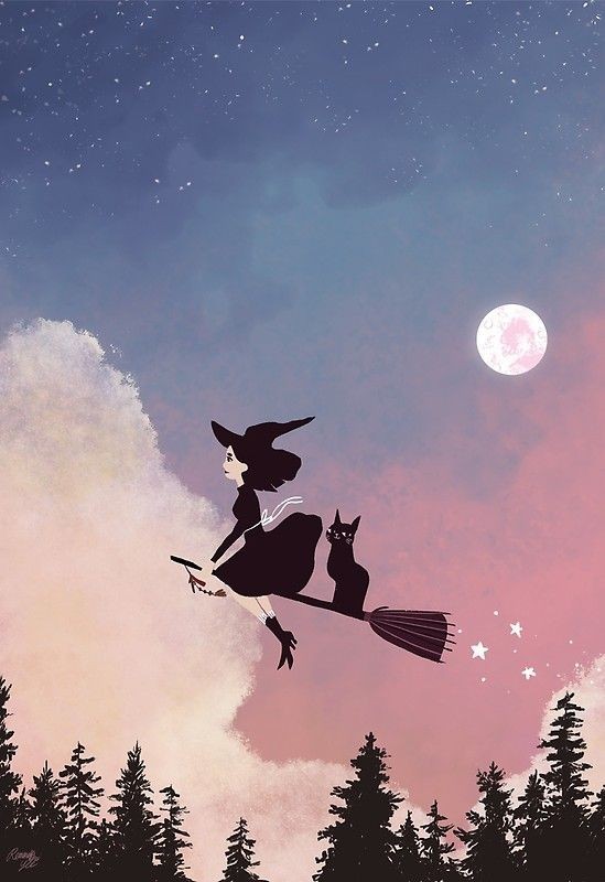 Witch On A Broom: