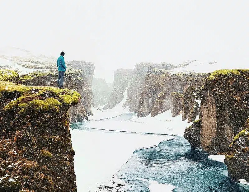 Fjadrargljufur Canyon, Kirkjubaejarklaustur