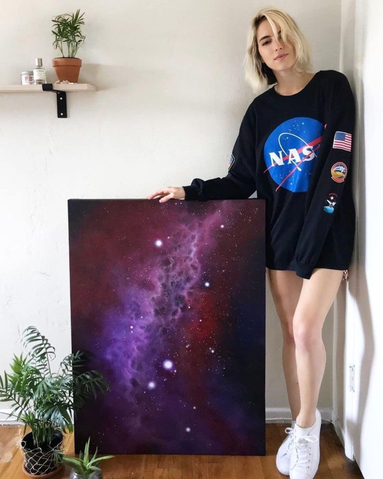 Spectacular Starry Paintings Explore The Endless Depths Of Outer Space