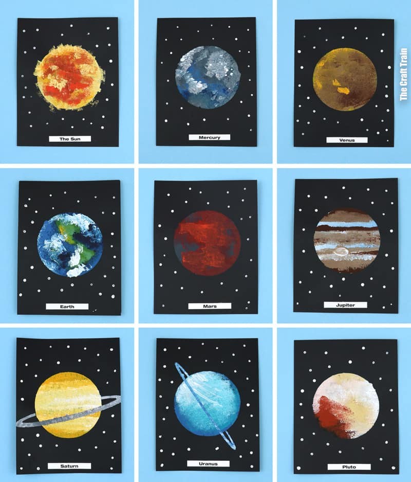 Solar system art