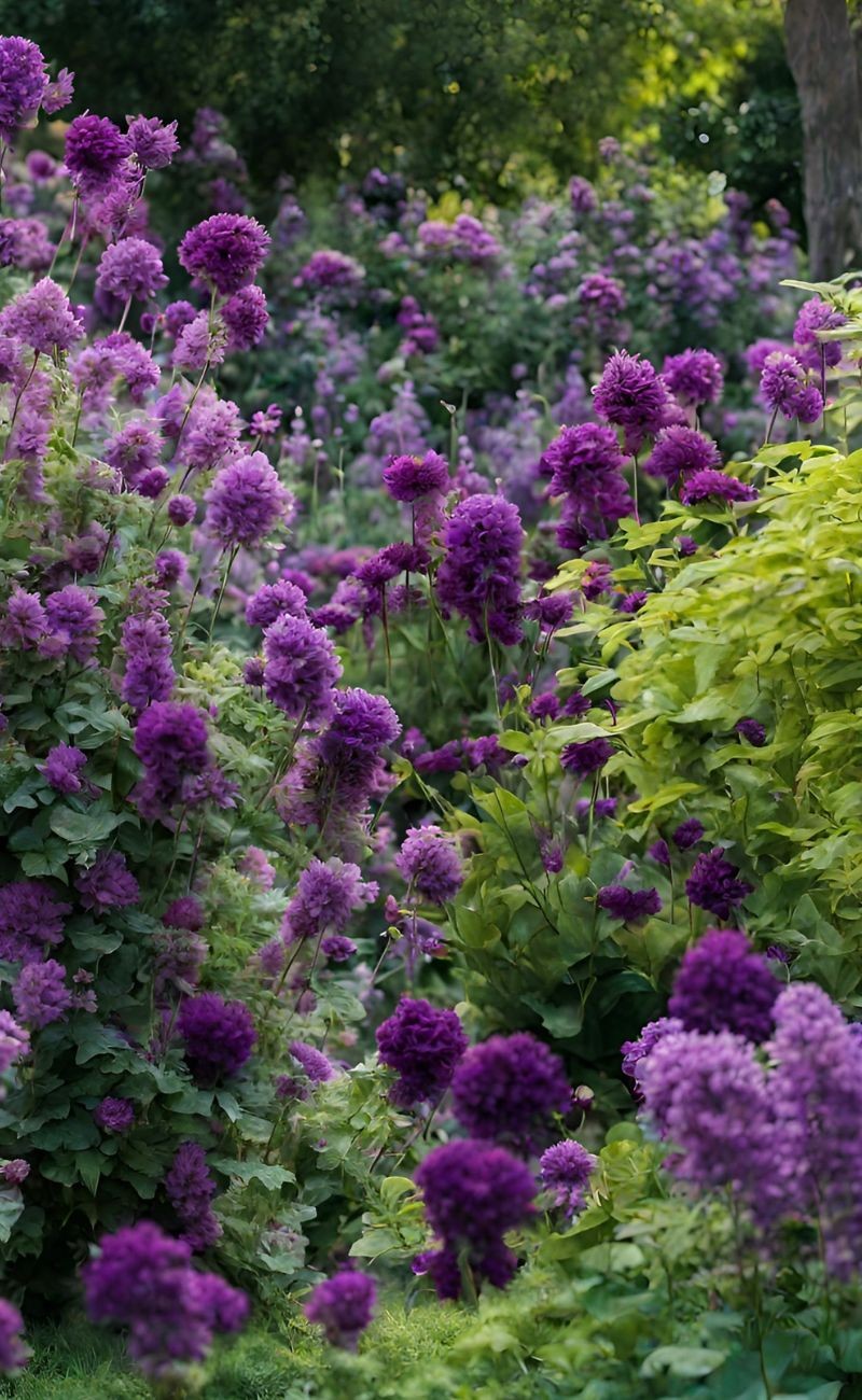 Nature’s Lavish Purple Florals