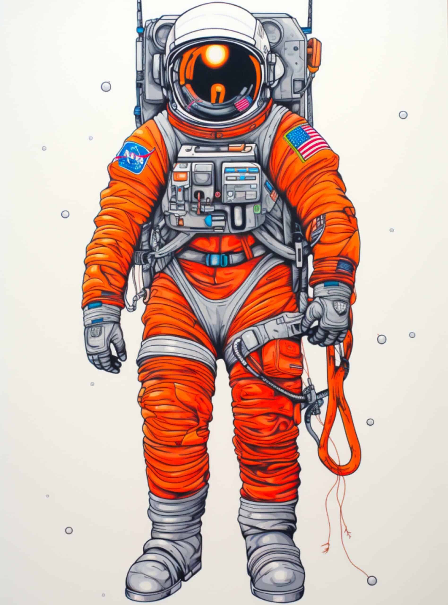 Drawing Astronauts