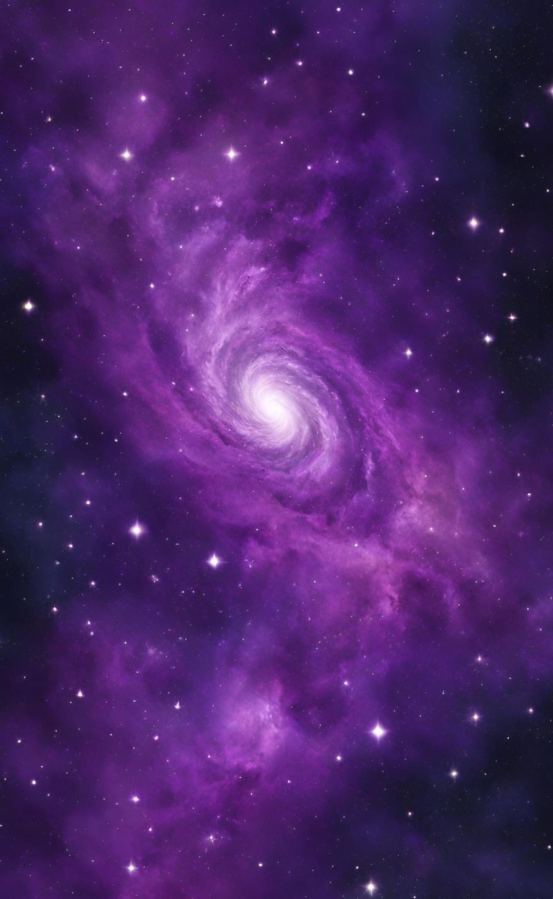 The Purple Aesthetic of Space