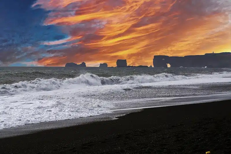 Black Sand Beach, Vík