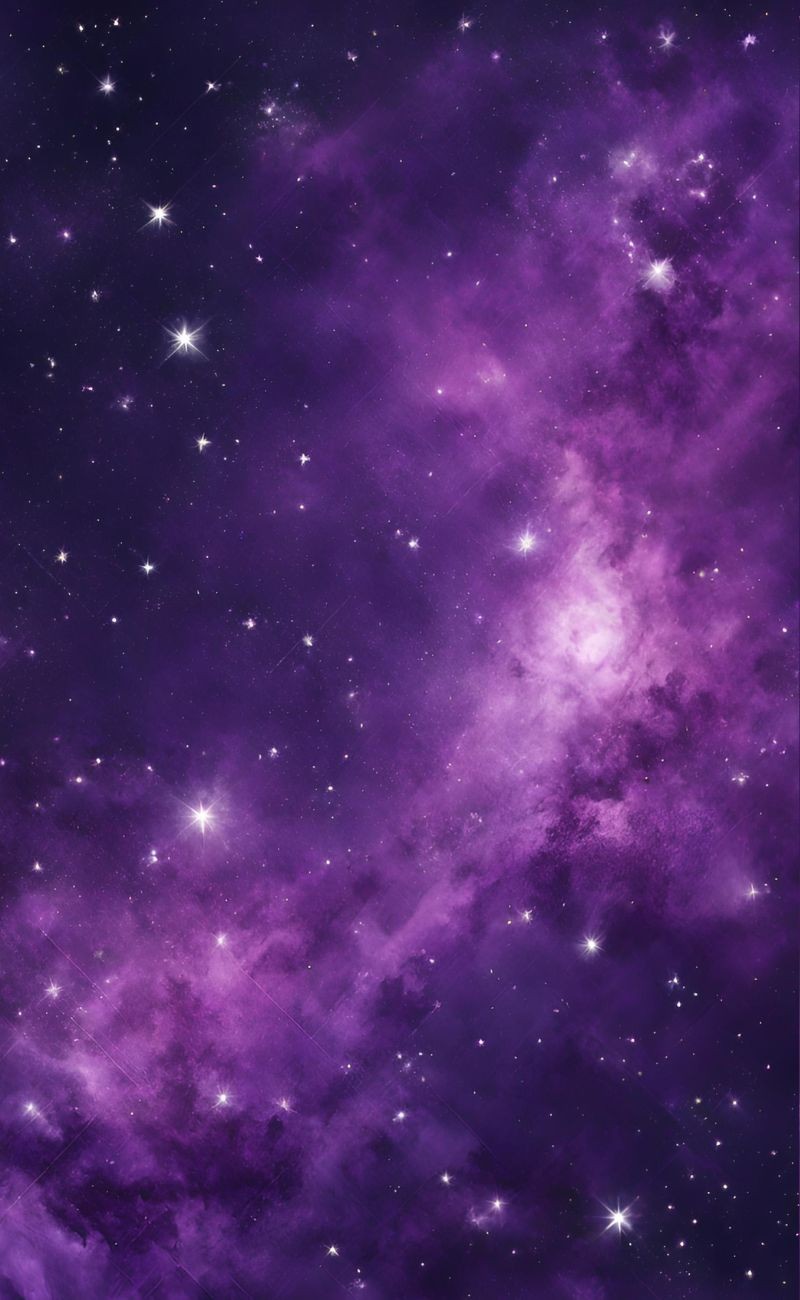 The Purple Aesthetic of Space